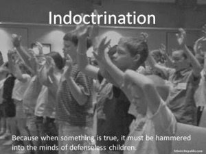 Sur l'endoctrinement des enfants