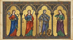 Les quatre vertus cardinales : les gonds de la vie chrétienne