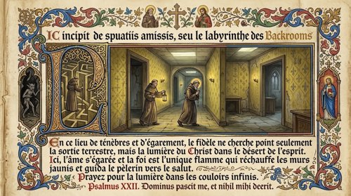 Les Backrooms, ou le vertige d’un monde sans Dieu : ce que l’horreur des espaces liminaux dit de notre soif spirituelle