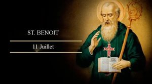Saint Benoît: 11 juillet